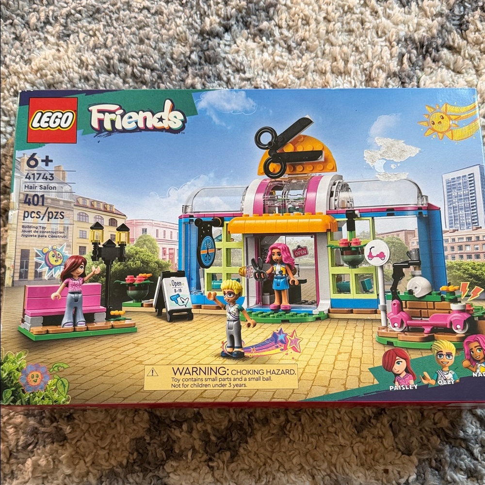 LEGO Friends Hair Salon Set - Pink, Yellow, Blue